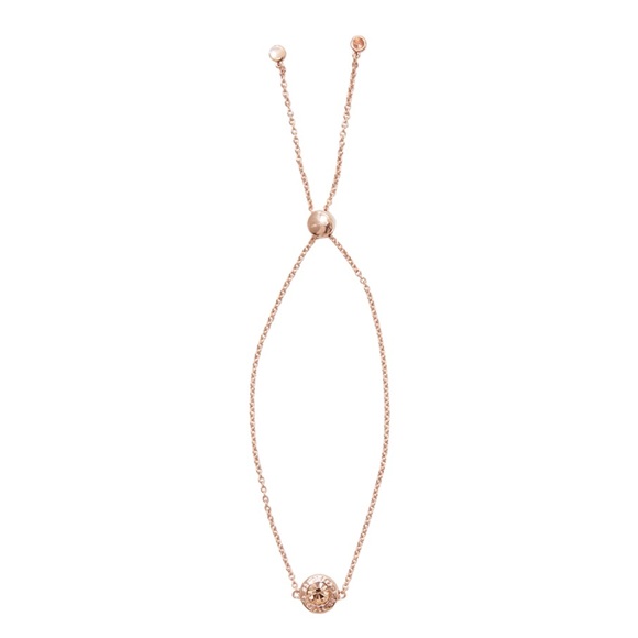 Coach Open Circle Slider Bracelet - Rose Gold - Picture 2 of 4